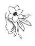 Gesicht Blumen dirdeins.de
